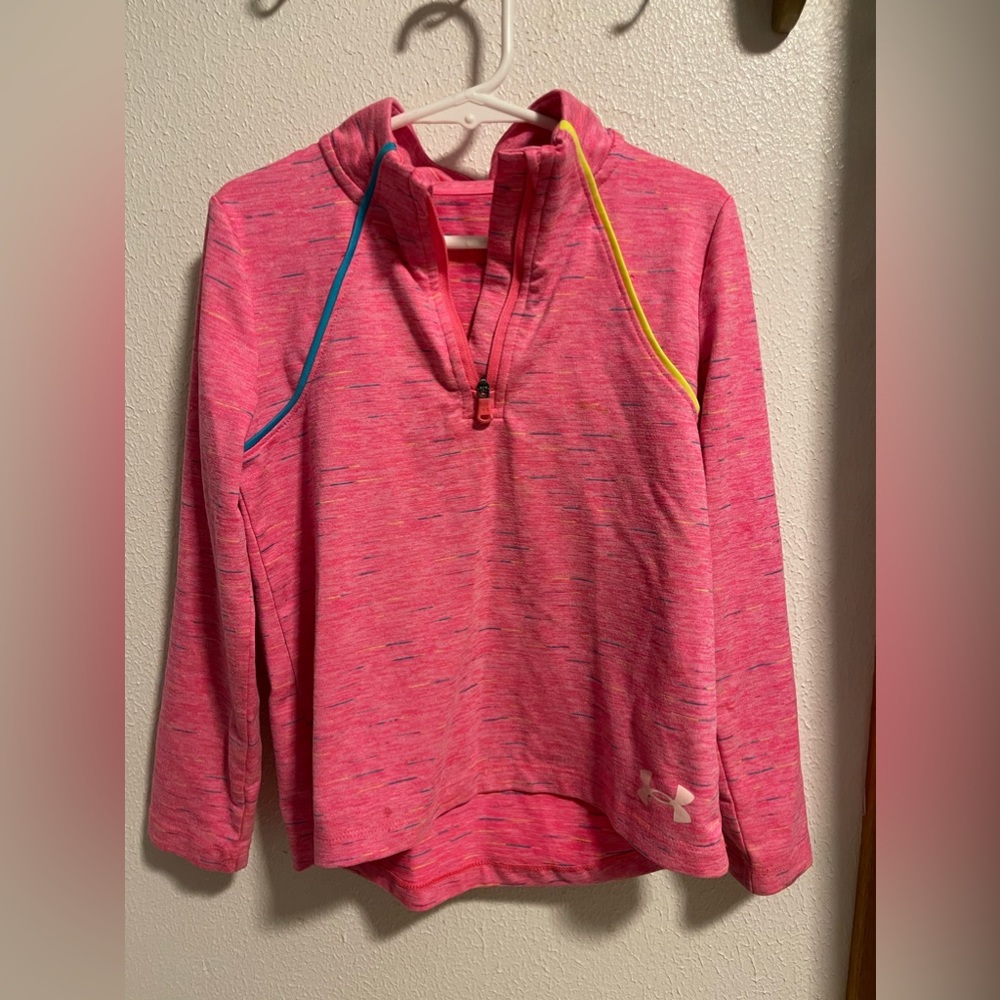 Girls 5 UA 3/4 zip